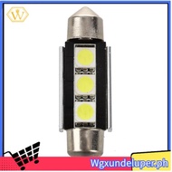 【W】2x SMD LED Festoon 39 mm CANBUS C5W 12V 3 power SMD license plate & Reading Light - For  3 Series