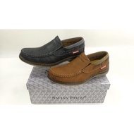 Original Brand SWISS POLO Men Loafer Mocassins Shoes New Fasion  /Kasut Loafer Mocassins Brand SWISS