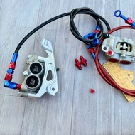 Trọn bộ heo + pad + dây 81 racing lắp nhiều dòng xe - cao cấp