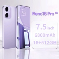 [COD] New Smartphone Reno15 Pro 5G mobile phone 7.5-inch full HD screen (16GB RAM + 1TB ROM) WIFI lo