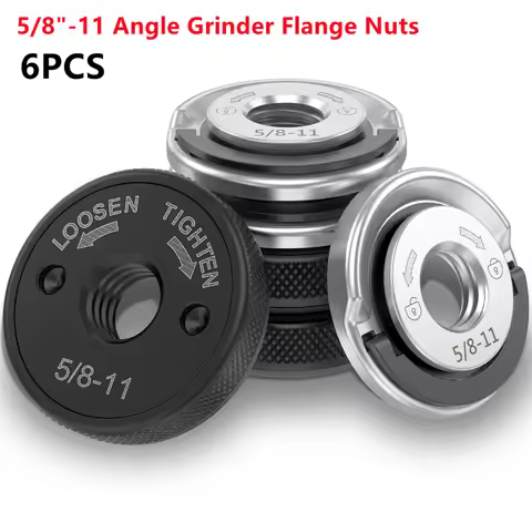 5/8“-11 UNC Thread Angle Grinder Pressure Plate Quick Release Angle Grinder Flange Nut Accessory for