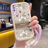 Samsung A50 A50s A30s Case Fashion With Lanyard