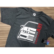 Nissan Cefiro A31 *FRONT D1 (Dark Heather Tshirt)