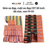 Bicycle inner tubes, CST 20inch 451 bicycle inner tubes of all sizes, FV SV valve, bicycle accessori