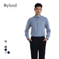 Byford Nylon Men Slim Fit Long Sleeve Shirt - 3526007A