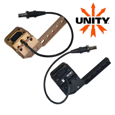 UNITY Tactical Mount Scout Light Picatinny Remote Switch Offset Mount For Surefire M600 M300 Rifle A