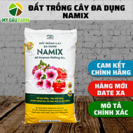 Đất trộn sẵn đất đa dụng chuyên trồng Rau củ quả cây kiểng và Hoa kiểng Namix - túi 5dm3 - 3.5kg - B