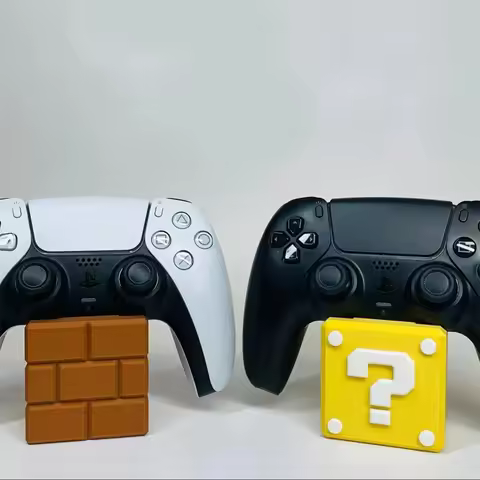 Super Mario Bros Controller Holder for PS4/PS5 Anime Gamepad Mount Joystick Rack for PlayStation 5 D