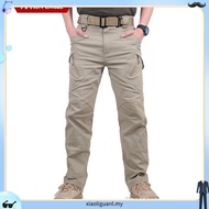 IX9 Tactical Pants Men Trousers Men Ma Pocket Waterproof Wear Resistant Casual Cargo Pants for Men