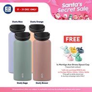 Montigo Ace Bottle Mega Earth & Clay Series (Dusty Blue/ Orange/ Sage/ Brown) 950mL | Serene Eleganc
