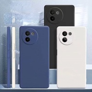 Original Silicone Phone Case For Vivo V30e V30 SE Pro Lite ME 5G Soft TPU Silicone Phone Back Cover 