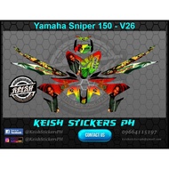 Decals for Sniper 150 V26