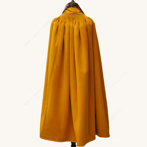 Winter Tantra Tibetan Monk Robe Lama Clothes Buddhist Monks Nuns Cloak Cape Dagang Men Women Meditat
