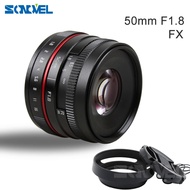 New 50mm f/1.8  APS-C F1.8 camera  for Fujifilm X-T10 X-T2 X-T1 X-A3 X-A2 X-A1 X-PRO2 X-PRO1 X-E2 X-E1 X-M1