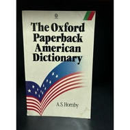 Second Hand Dictionary Used : English Oxford Dictionary The Oxford Paperback American
