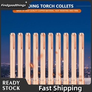 Findgoodthings 10Pcs 10N24 Welding Torch Collets 2.4Mm  Spannhülse 2 4 Spannzange Bn039N7U Heat Resi
