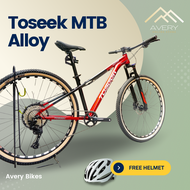 Toseek Alloy MTB Hydraulic Brakes hollowtech Aluminum MTB Mountain Bike Road Street Alloy Frame Outd