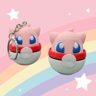 CLICKY CLICKER KEYCHAIN - MEW POKEBALL - STRESS REDUCE KEYCHAIN