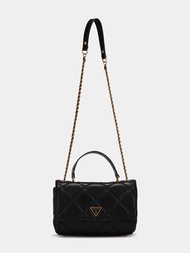 Guess Women Quilted Convertible Crossbody Sling Bag
