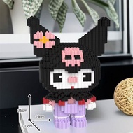55cm Kuromi Melody Bricks Jumbo 3D Mainan Kado Anak Block Besar Sanrio Series