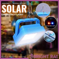 SOLAR Camping Lamp Rechargeable Portable Power Bank Solar Power Bank Lampu Solar Hazard Car Emergenc