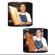 Hattori Hanzo HHCHEF(M) Walnut / Maple Thick Edge Grain Chopping/Cutting/Kneading Board.