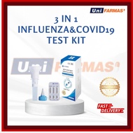 LONGSEE INFLUENZA A/B AND COVID KIT 3 IN 1 [NEW STOCKS]