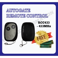 RCC433 ROLLING REMOTE CONTROL (2ch) for AUTOGATE