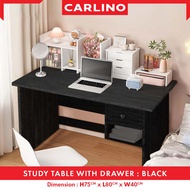 MR.CARLINO: Florida Luxury Writing Table with Drawers /Meja Belajar/โต๊ะทำงาน/โต๊ะไม้อ่านหนังสือ
