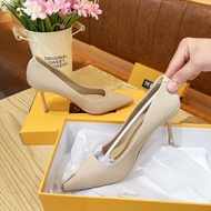 Min's Shoes - Premium Soft Leather Pointed High Heels C101 FORM 1.5