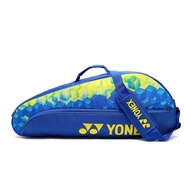 Yonex 2023กระเป๋าแบดมินตันใหม่พกพาสะพายไหล่เดี่ยวกระเป๋าสี่เหลี่ยมกระเป๋ายาวแร็กเกตทีมชาติ6แพ็คพร้อม