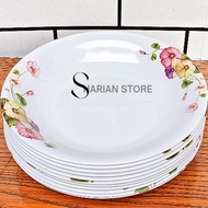 CONTENTS 1 DOZEN 9 INCH CONCAVE THICK GENUINE MELAMINE DINNER PLATES Pinggan Melamine Pinggan Aesthe