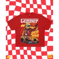 Gunner Speed Demon | Lewis Hamilton - Red | Boxy Fit T-Shirt