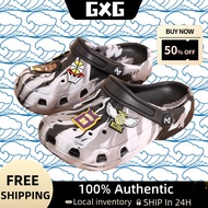 GXG HOT Crocs Kids Tie-Dye Clogs Couple Sandals Crocs Sandals For Kids boy Slippers Free Jibbitz