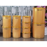 One Touch Canister Junior Large Tupperware Brands January Catalog 2022 CNY Gold