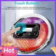 SPVPZ CD Player Portable Touch Button Cyclic Speed Reading LCD Display Adults Students Multifunctional Disc Player for Home