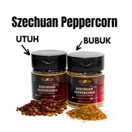 Szecuan Peppercorn by Stacks Food (Utuh 20gr / Powder 35gr, Hua Jiao / Sichuan Peppercorn / Mala)