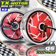 TX-MOTOR ล้อ3000w QS-Motor ขนาด 12นิ้ว ฮับมอเตอร์ สำหรับรถจักรยานไฟฟ้า สกู๊ตเตอร์ไฟฟ้า Hub Motor ล้อ