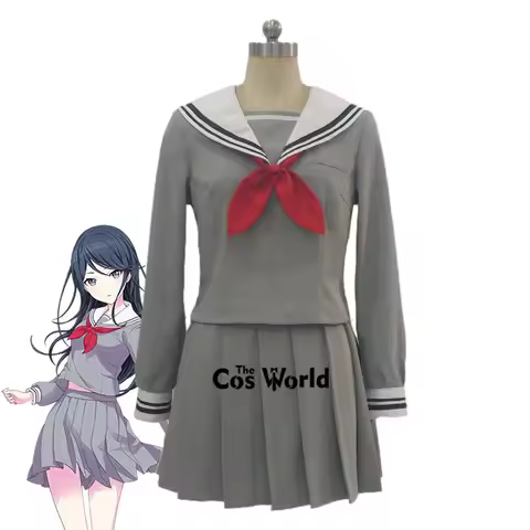 PJSK Hoshino Ichika Azusawa Kohane School Uniform Outfits Anime Games Cosplay Costumes