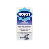 NORIT CARBO ACTIVATUS  200GM-30 CAPSULES