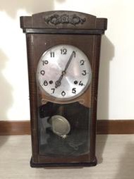 日本古老掛鐘  明治時計株式會社  古董鐘  聲音高貴優雅特別好聽