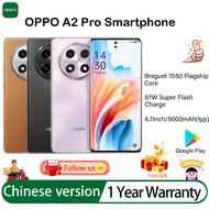 【Hot sale】【1 Year Warranty】OPPO A2 Pro 5G Smartphone /Oppo Dual SIM 6.74 Inch 5000MAH Cell Phone /Dimensity 7050 Octa Core Mobile Phone /67W Super Flash Charger Super Memory Super Power 5G Phone