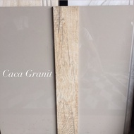 List plint granit motif kayu 10x60 glossy