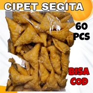 CONTENTS 60 PCS SMALL CIPET CUANKI / SEGITA CIPET CUANKI / MINI SEGITA WONTON / WONTON CUANKI