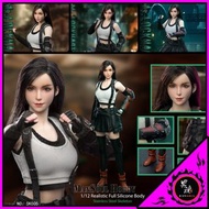 [限時] SHARKTOYS FF7 Tifa 蒂法 1/12 Fantasy Female Warrior 可動 Figure