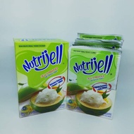 Nutrijell Economical Young Coconut Box/Young Coconut Jelly Instant Powder 10gr (12pcs)