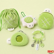 Korea Korea Daiso Daiso Daiso Cantaloupe Turtle Series Cute Doll Charm Fluffy Bag Pendant Drawstring