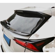 Lexus NX200t NX300h NX300 2016 - 2022 RT carbon fiber rear trunk boot center spoiler lip bodykit bod