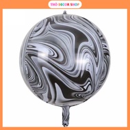 4D Balloons 24 inch 55cm Stone Pattern Birthday Wedding Decoration NM302
