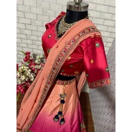 LEHANGA pending satin silk